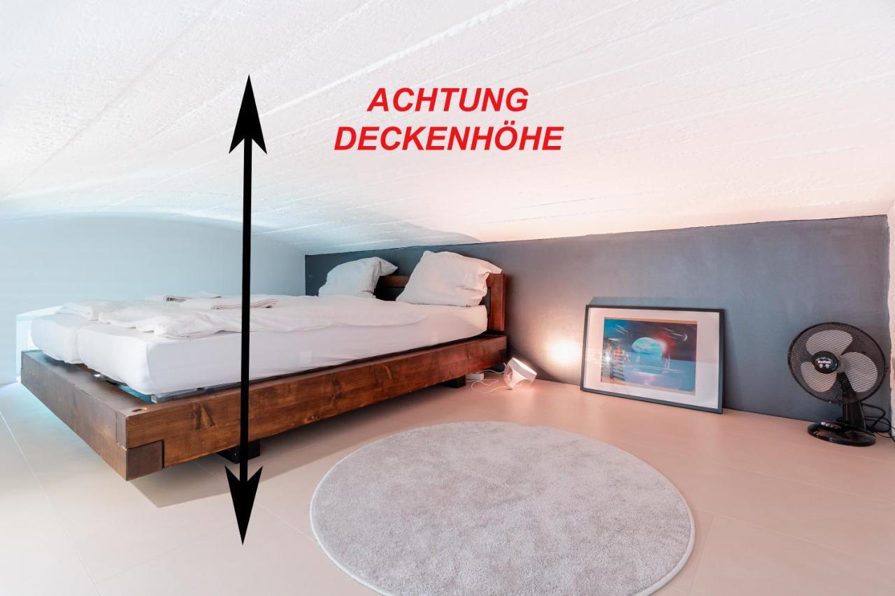 Homebydoni - Kueche I Terrasse I 500 Mbits Wifi I Design Loft Nahe Rmcc & Staatstheater Wiesbaden Dış mekan fotoğraf
