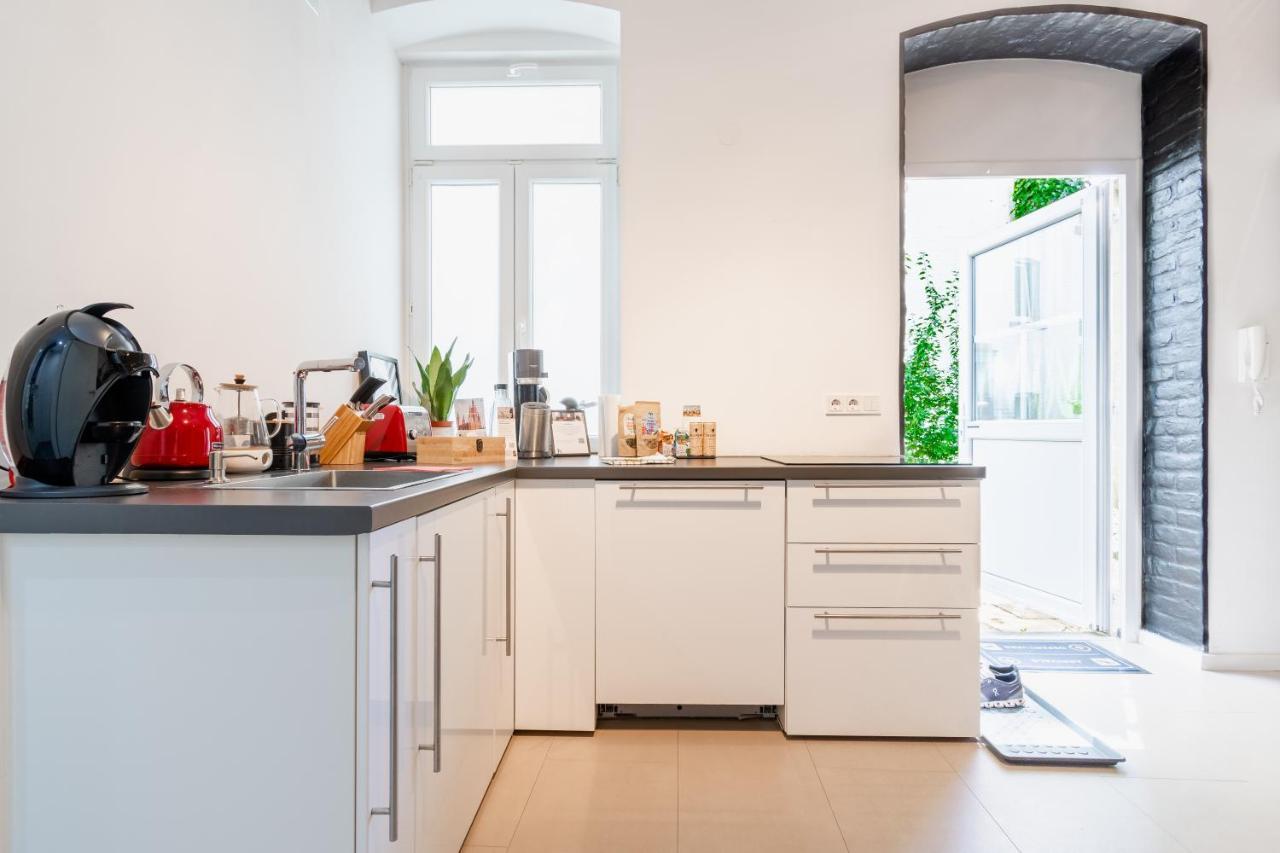 Homebydoni - Kueche I Terrasse I 500 Mbits Wifi I Design Loft Nahe Rmcc & Staatstheater Wiesbaden Dış mekan fotoğraf