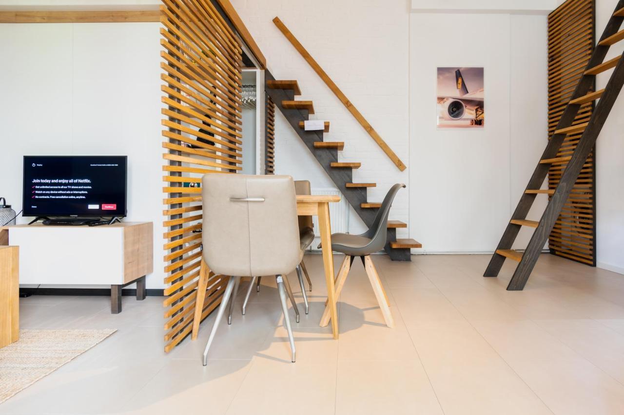 Homebydoni - Kueche I Terrasse I 500 Mbits Wifi I Design Loft Nahe Rmcc & Staatstheater Wiesbaden Dış mekan fotoğraf