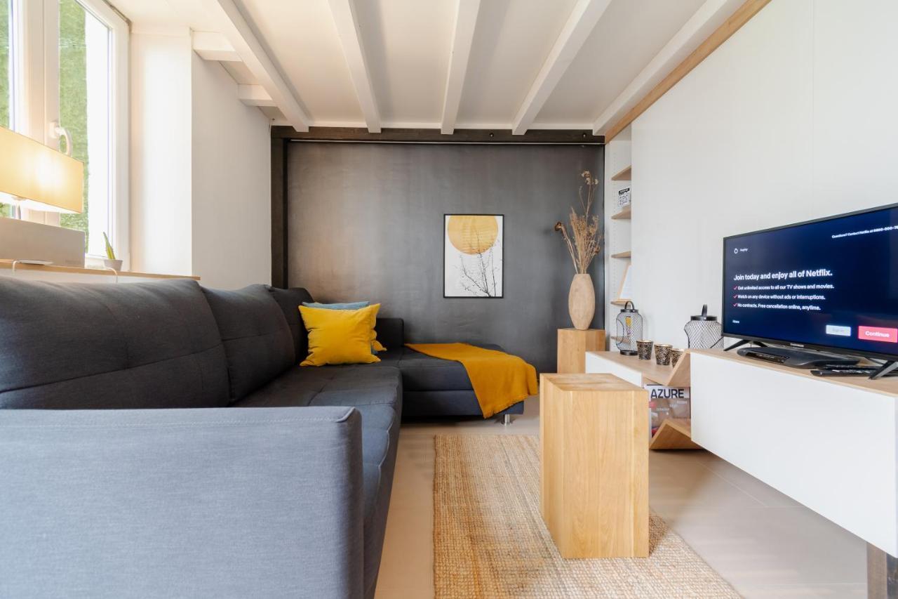 Homebydoni - Kueche I Terrasse I 500 Mbits Wifi I Design Loft Nahe Rmcc & Staatstheater Wiesbaden Dış mekan fotoğraf