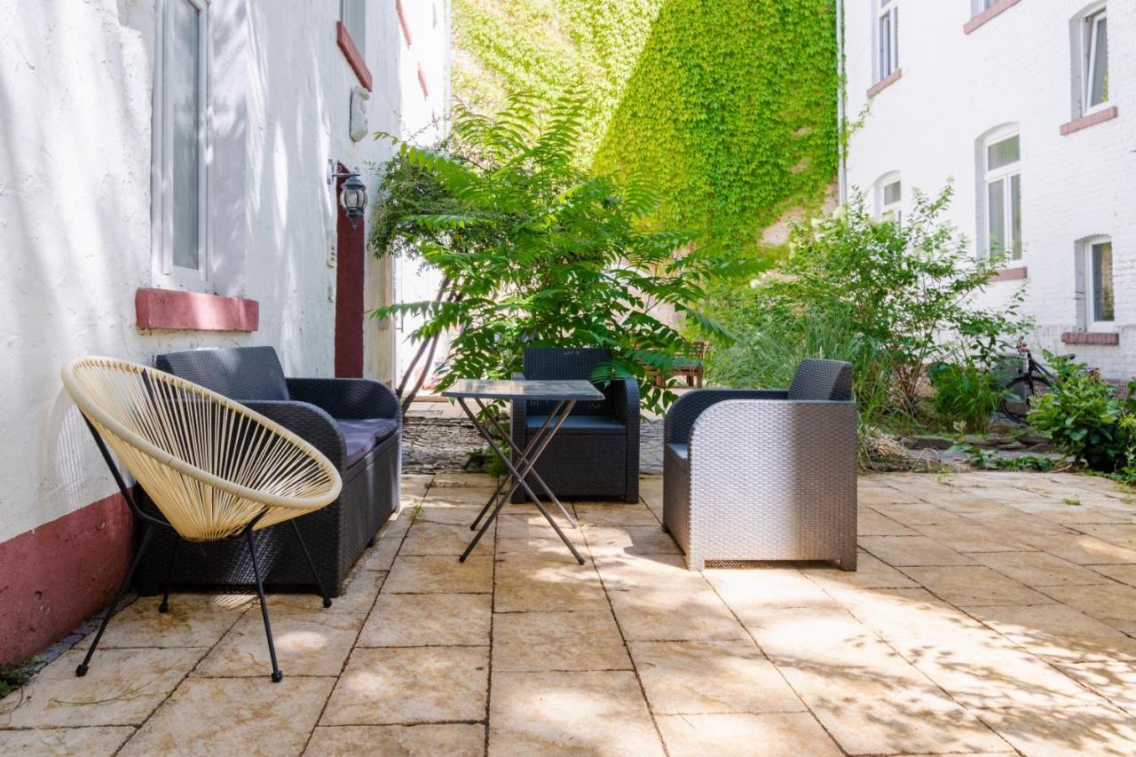 Homebydoni - Kueche I Terrasse I 500 Mbits Wifi I Design Loft Nahe Rmcc & Staatstheater Wiesbaden Dış mekan fotoğraf